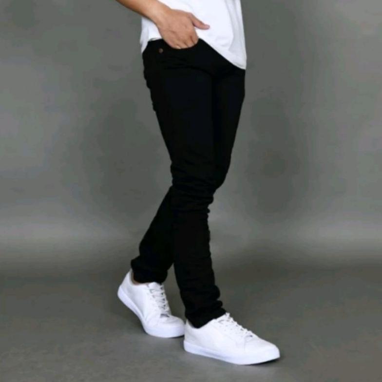 LIMITED Jeans Panjang Strech Skinny Slimfit pria Denim Dewasa Dan Lajang