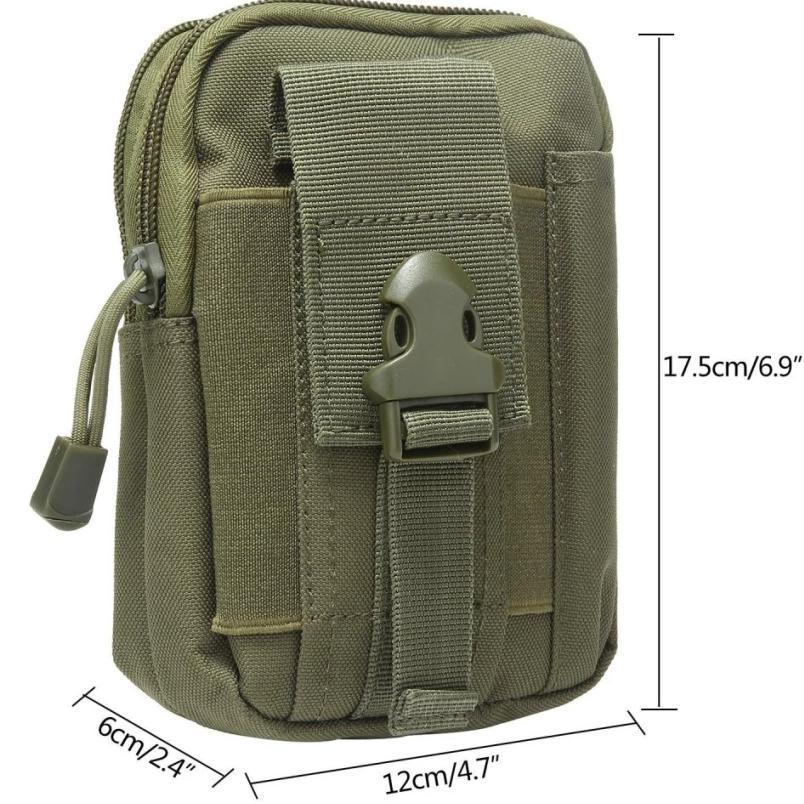 PROMO Tas Pinggang A318 Tactical Pria Loreng Cordura