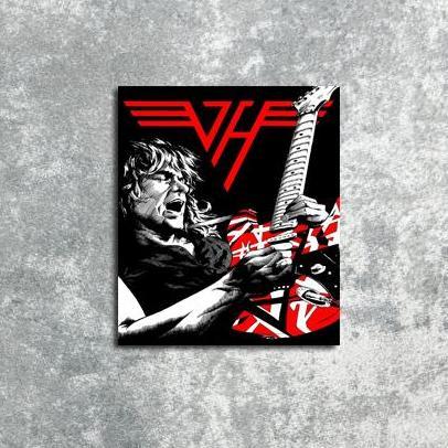 POSTER DINDING ARTWORK VAN HALEN FB27