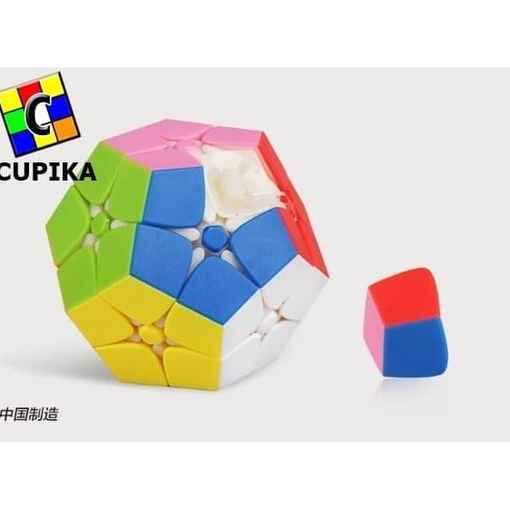 Cube Puzzle Megaminx Shengsou TANK Kibiminx 2x2 Stickerless 2x2x2 Kilominx Alqshop