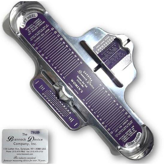 Givarina.Sembilan - Brannock Device - Alat Ukur Kaki Dewasa Pria - Barang Baru - Made In Usa