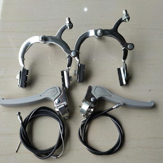 brake rem set abu model capit sepeda anak 16, 18, 20 depan belakang