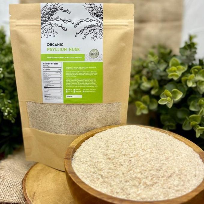 PSYLLIUM HUSK SERBUK KASAR 100 GRAM / ORGANIC PSYLLIUM HUSK 100 GRAM