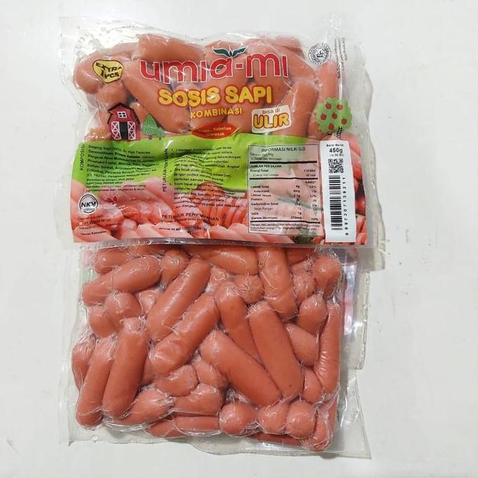 Nyumi- Umiami Sosis Sapi Cocktail Ulir 500Gr