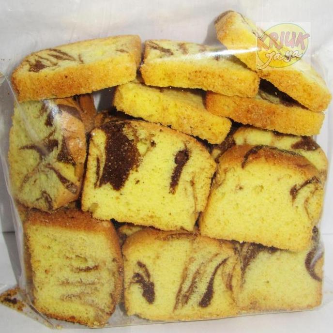 Torta- Bolu Kering Marmer / Bolu Kering Marmer Manis Gurih