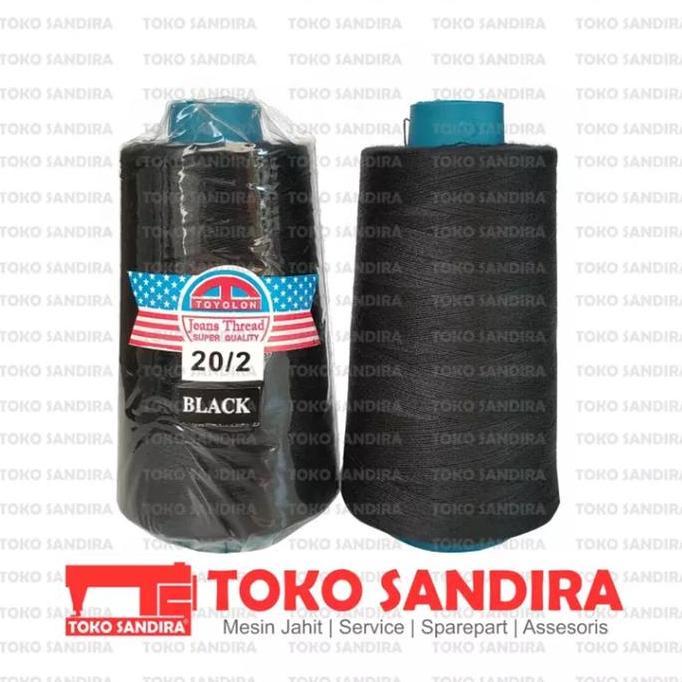 1 Pcs Benang Jahit Levis 20/2 Merek TOYOLON/benang levis/benang jeans/TOYOLON/Benang jahit/ utama Al