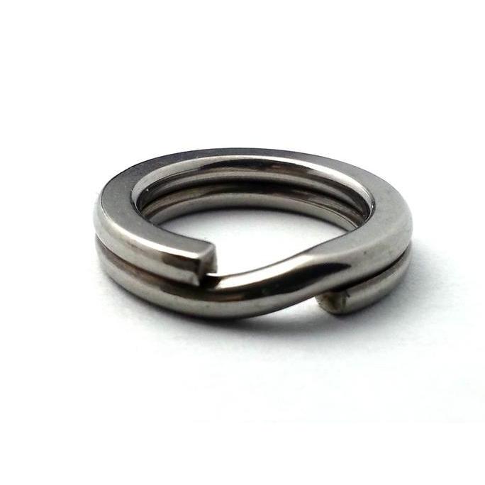 Hammer Head Split Ring No 5 - Silver