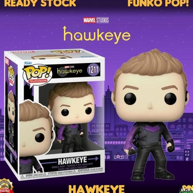mainan - Funko POP Marvel - Hawkeye (2021) - Hawkeye #1211 Diskon