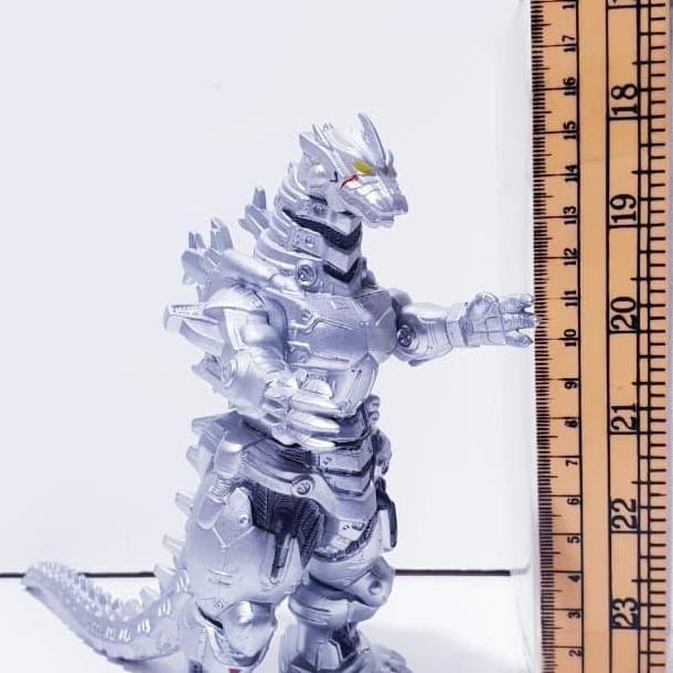 mainan - godzilla gozilla mecha silver robot Diskon