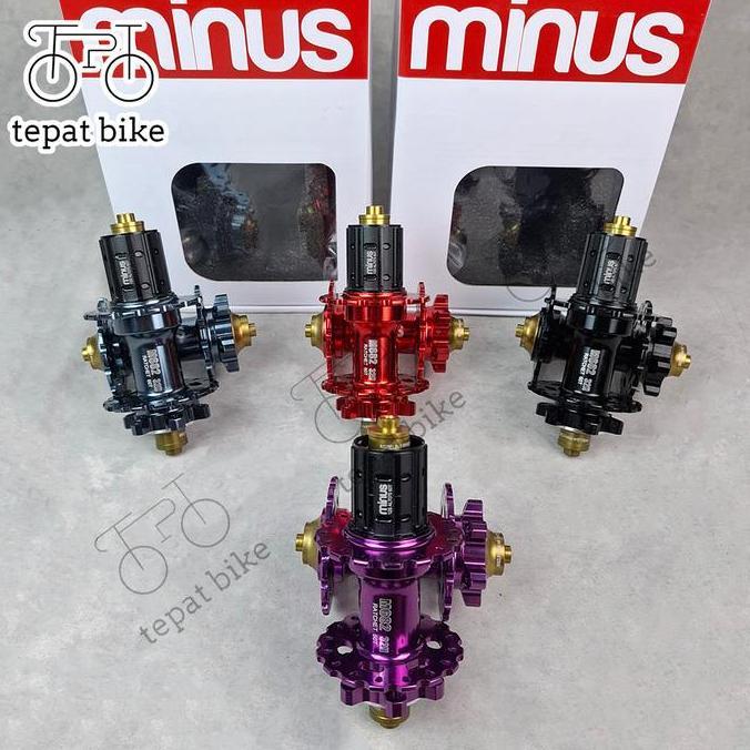 Hub Freehub MINUS M682 Ratchet 60T 24H/32H Tawon Keras 4in1 QR (9x100, 10x135) TA (15x100, 12x142) 8