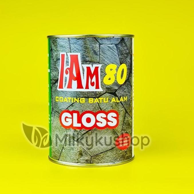 Pulasan- Coating Batu Alam Am 80 Gloss 850 Ml Pernis Cat Pelapis