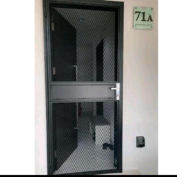 Terlaris Pintu Teralis Expanda, Pintu Teralis Kawat Jaring, Pintu Teralis Perforated