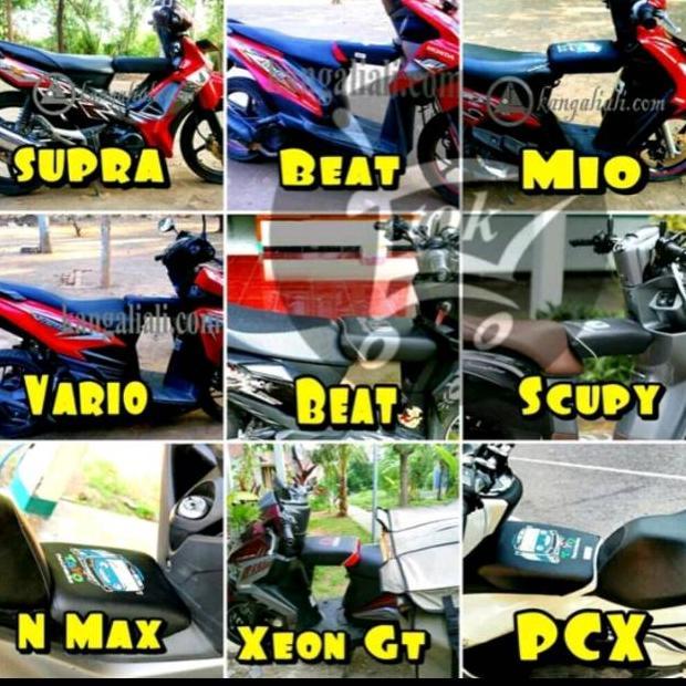TERBARU Terlaris Jok Boncengan Anak Sepeda Motor Beat Vario Scoopy Nmax Pcx Dll