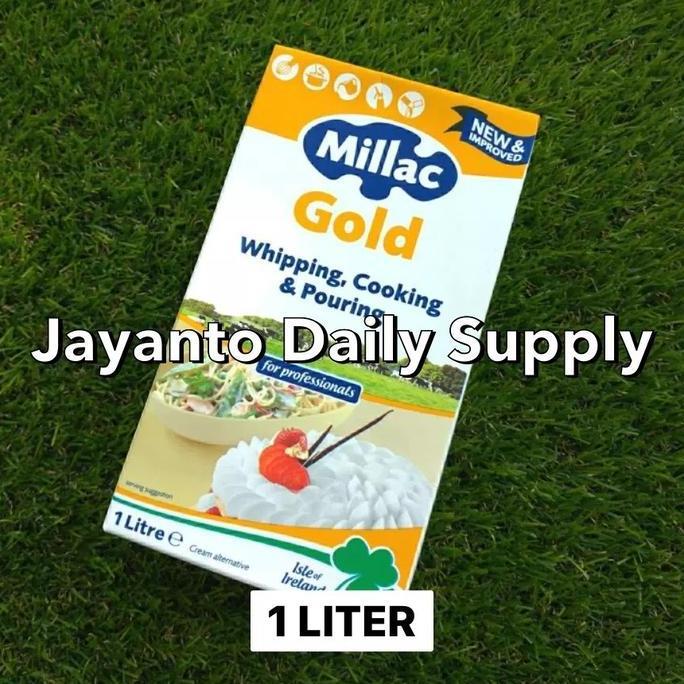 Milky- Cooking Cream Millac Gold 1L / Cream Untuk Masak / Import - Halal