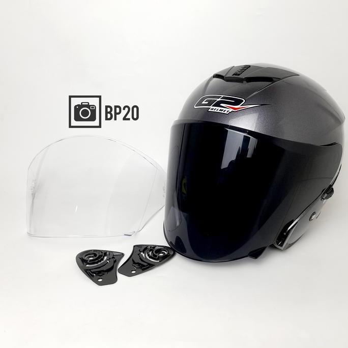 Kaca Helm G2 OPTIMAX - Flat Visor Helm G2 OPTIMAX