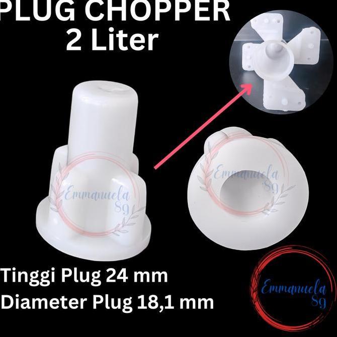 PLUG Tangkai Chopper 2 Liter Chopper Daging Chopper Mitochiba
