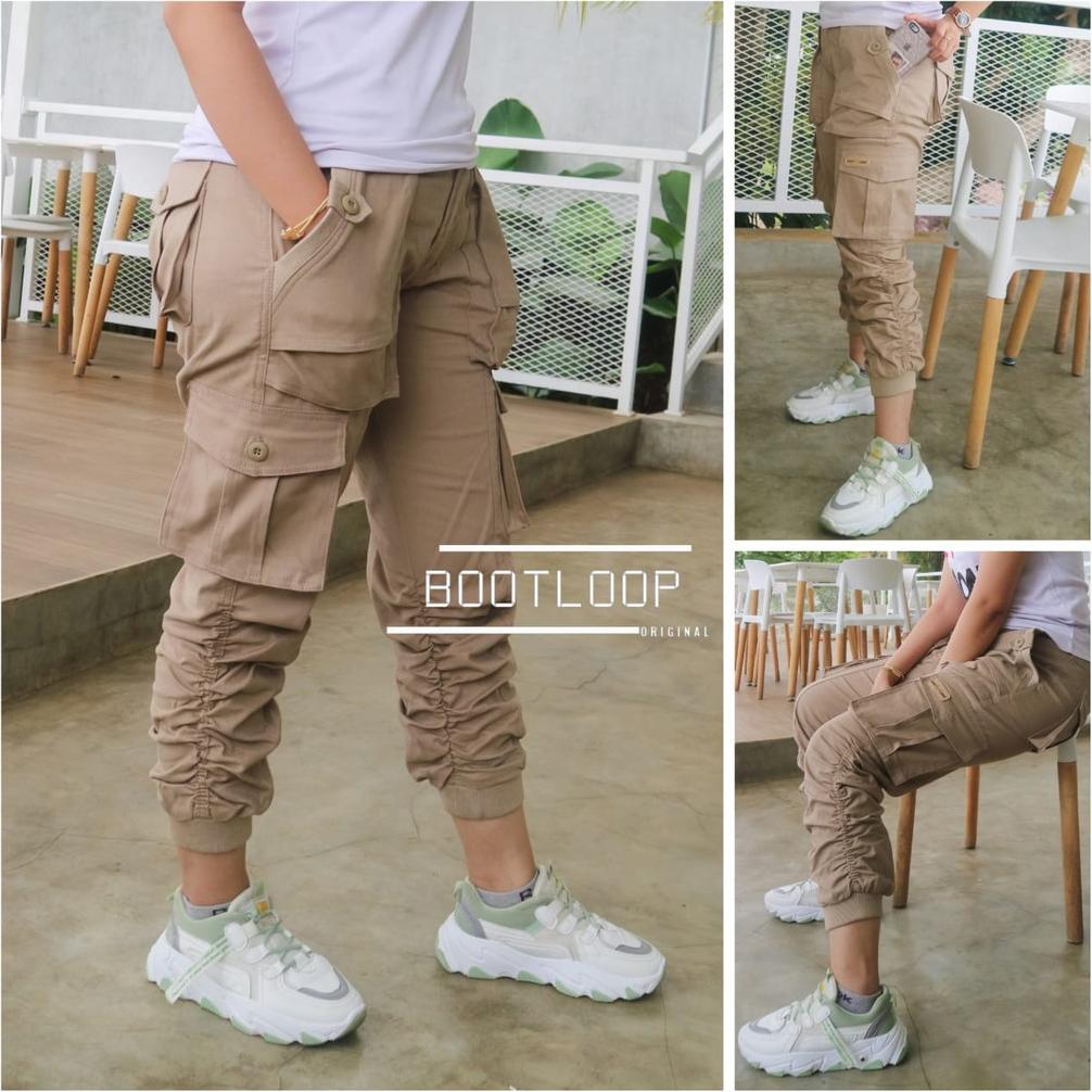 ORIGINAL CELANA JOGGER CARGO SWEATPANT CEWEK/JOGGER CEWEK ORIGINAL BOOTLOOP/JOGGER CARGO /JOGGER CAR