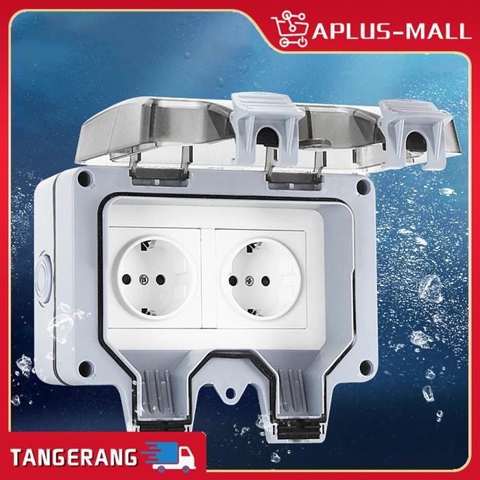 Colokan Waterproof 50V-440V Stop Kontak IP66 Outdor