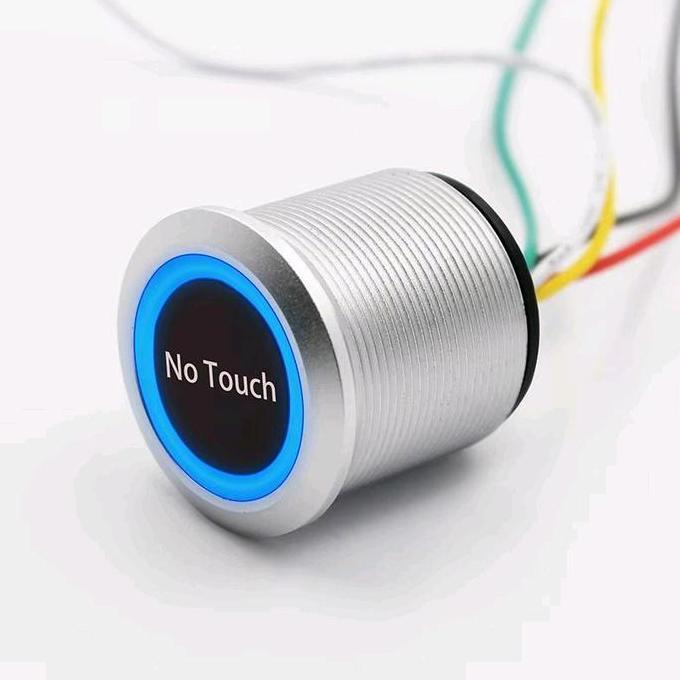 NO TOUCH BUTTON TOMBOL TOUCHLESS OUTDOOR NO FRAME WATERPROOF PUSH BUTTON NO TOUCH EXIT BUTTON TERMUR