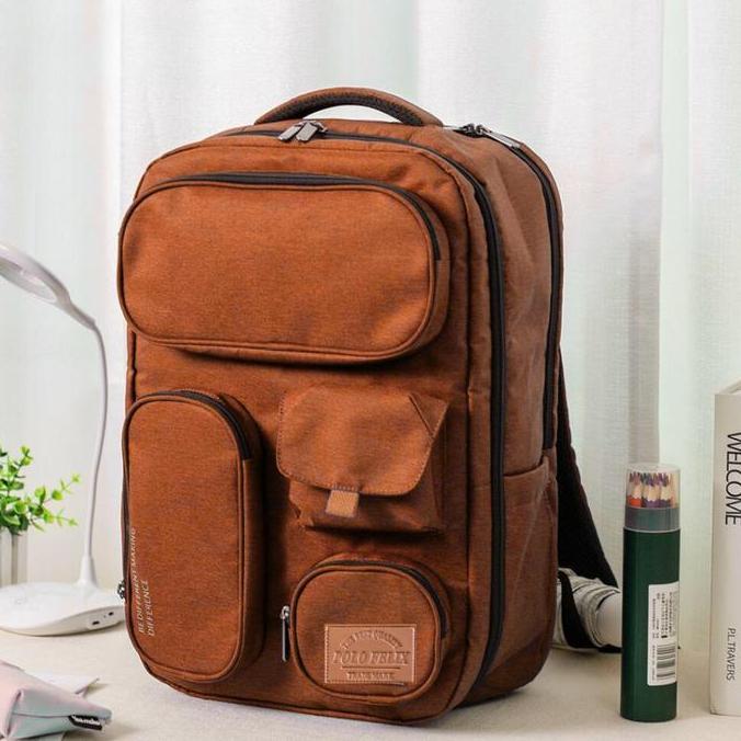 POLO FELIX - Tas Pakaian Ransel Travel Tas Koper Tech Traveler