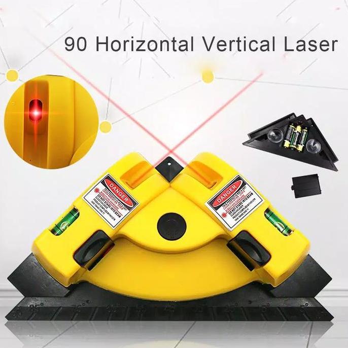 LASER LEVEL Alat Ukur Siku / Laser Sudut Vertikal Horizontal.