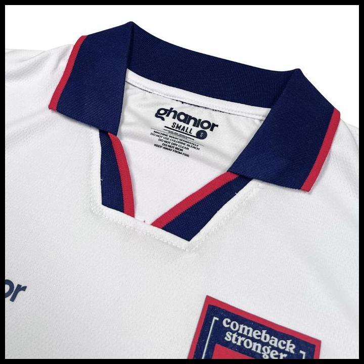 Ghanior Jersey Longsleeve Oversize Vintage Retro Berkerah - Rebellious Terbaru