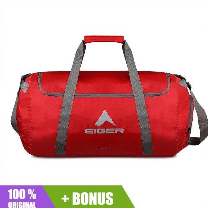 Eiger Concisor Folded Duffle Bag 60L - Red