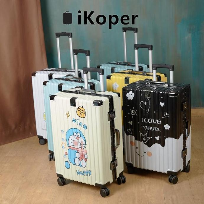 [iKoper] Koper Bingkai Aluminium & Bagasi 24inch Kabin