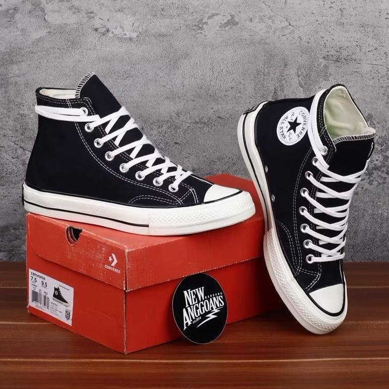Ready Stock Sepatu Converse - Converse 70S Chuck Taylor Black White Made In Vietnam Sneakers Convers