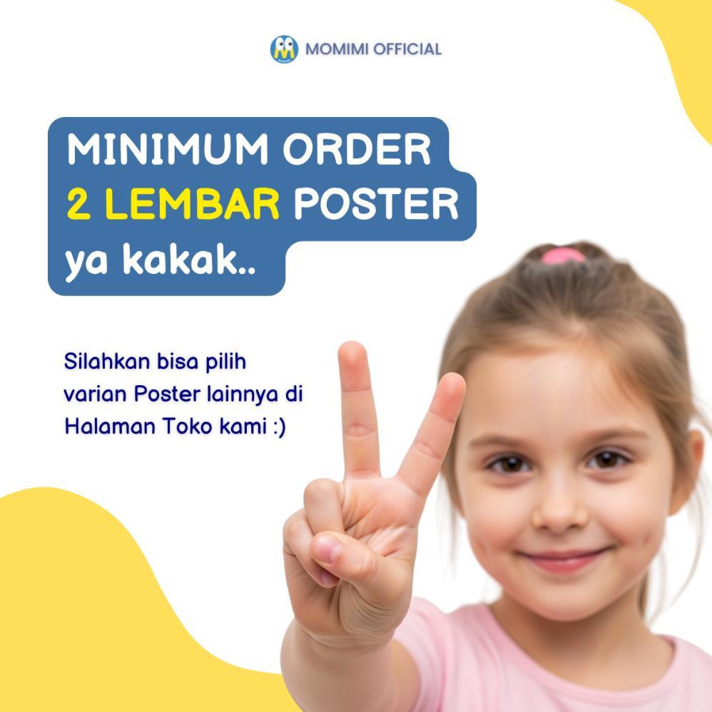 Recommended Poster Edukasi Anak Aesthetic Poster Dinding Anak Edukasi Belajar Poster Anak Edukasi Be