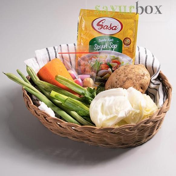Newnature- Ijo-Ijo Kitchen Paket Masak Sayur Sop 1 Pack Sayurbox