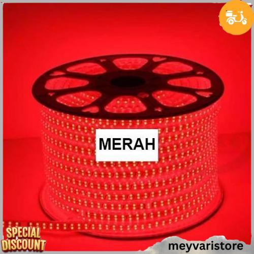 Paket 10 / 20 Meter 10M 11M 12M 13M 14M 15M 16M 17M 18M 19M 20M Lampu Led Strip 5050 / 2835 / 3528 P