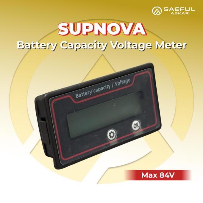 Indikator Baterai Lithium dan LFP Motor Listrik Supnova