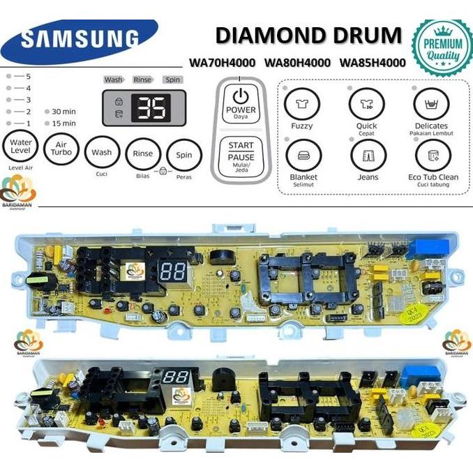 BIG SALE - Kualitas Ori - MODUL PCB Mesin Cuci Samsung Diamond drum WA70H4000SG/SE WA70H4000SE/SW WA