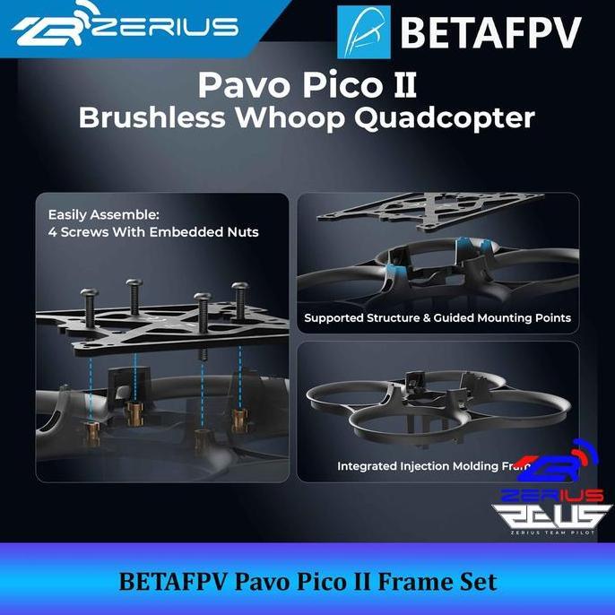 BETAFPV Pavo Pico 2 Frame Set Pavo Pico II Frame Kit Cinewhoop Quadcopter