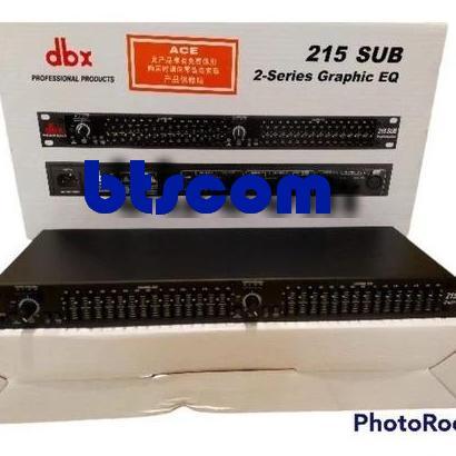 Terlaris Equalizer Dbx 215 Sub / 215Sub / 215-Sub Plus Subwoofer Termurah