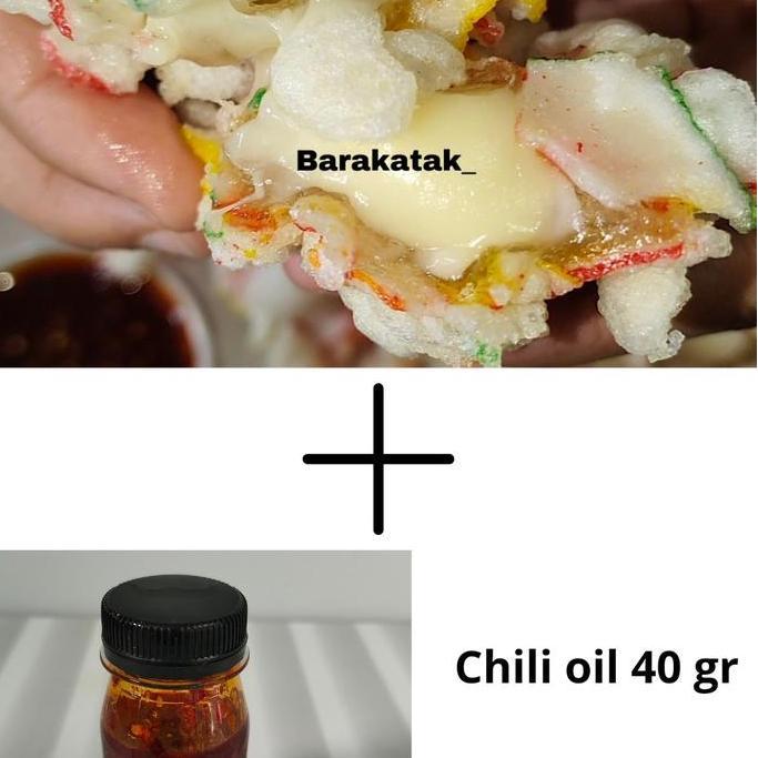 Cipuk mozarella + extra chili oil 40 gr Frozen Food Aci