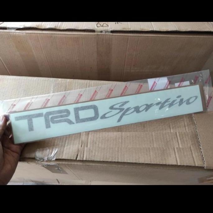MURAH BERKUALITAS - stiker trd sportivo rush new original