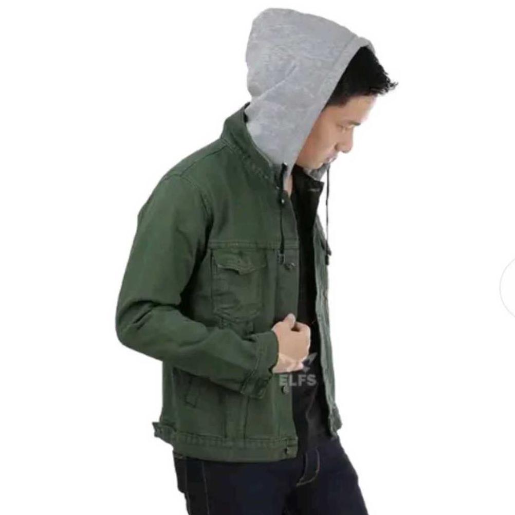 BEST SALE Jaket Pria Tebal Import Jaket Jeans Hoodie Jaket Jeans Hoodie Pria Jumbo