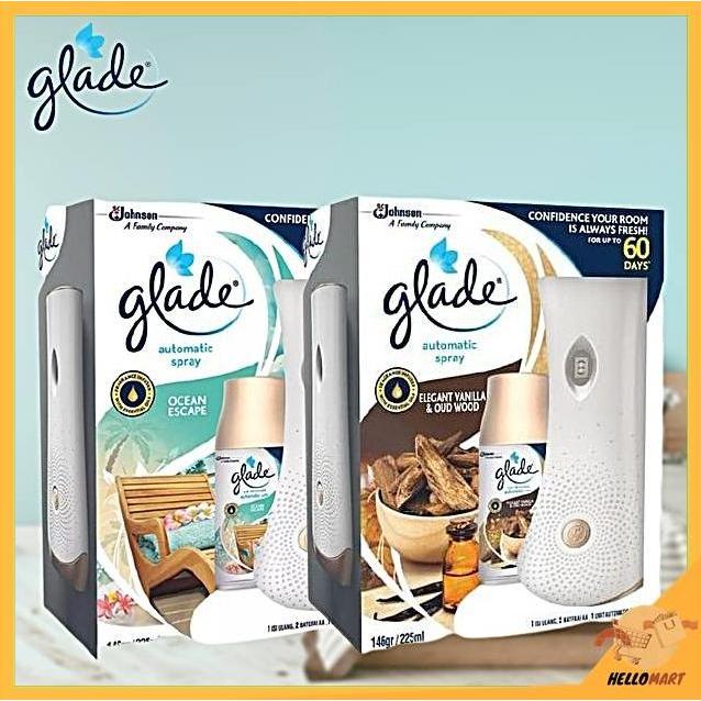 Glade Matic Device ALAT + REFILL / Glade Pengharum Ruangan