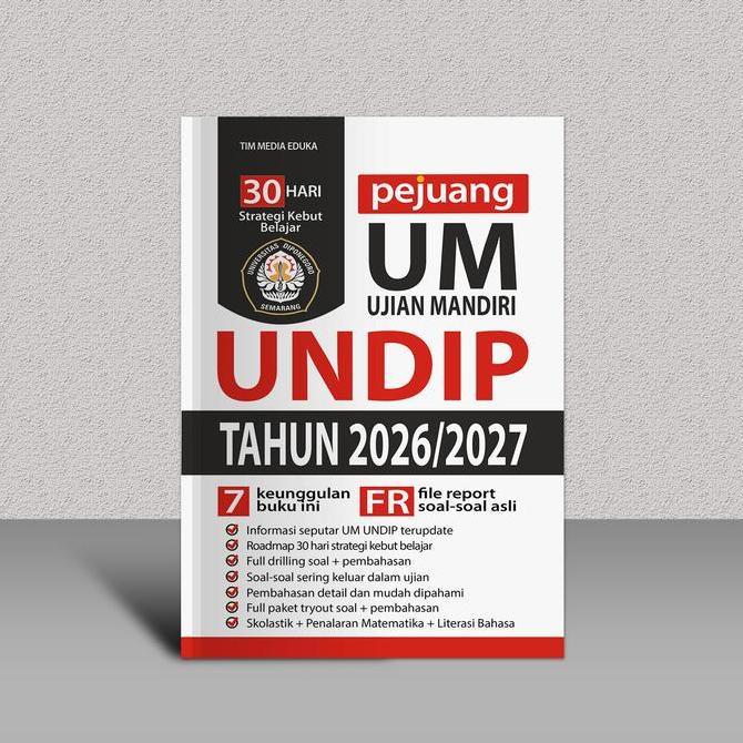 Buku Ujian Mandiri UM UNDIP 2026