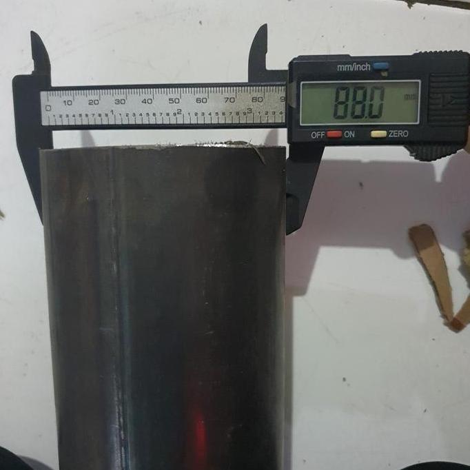 Pipa Besi Hitam 3 Inch 2,8 mm Panjang 120CM