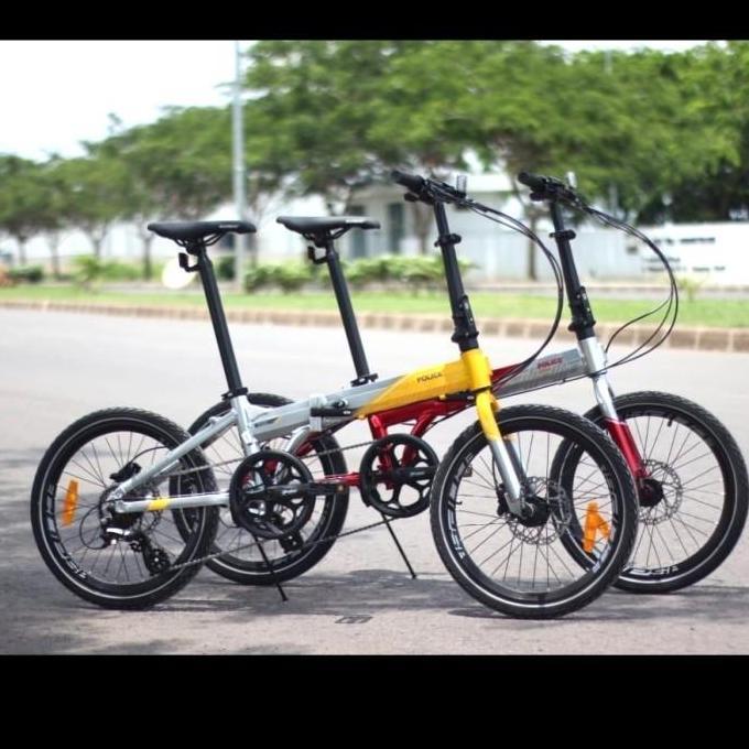 POLICE TEXAS 8 20 INCH SHIMANO ALTUS FOLDING BIKE
