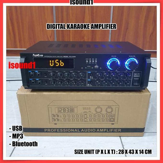 AMPLI FIRSTCLASS FC A1850 AMPLIFIER FIRSTCLASS FCA1850 FC A 1850