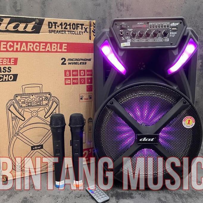 Speaker portable DAT DT 1210FT X2 original dat dt 1210ft x2