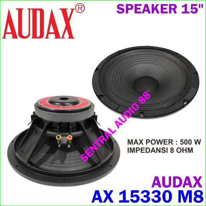 Audax AX 15330 M8 Speaker 15 inch Mid Bass AX15330 Low 15" 15in Original