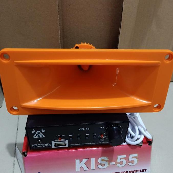 Paket cek lokasi Walet mini ampli dengan TWEETER Orange