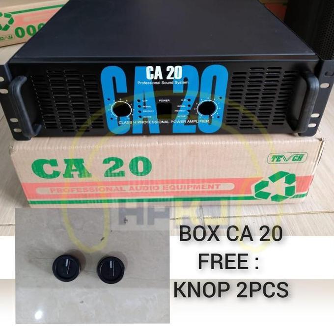 BOX POWER CA 20 CA20 2CH 2 CH 2 CHANLE AMPLIFIER