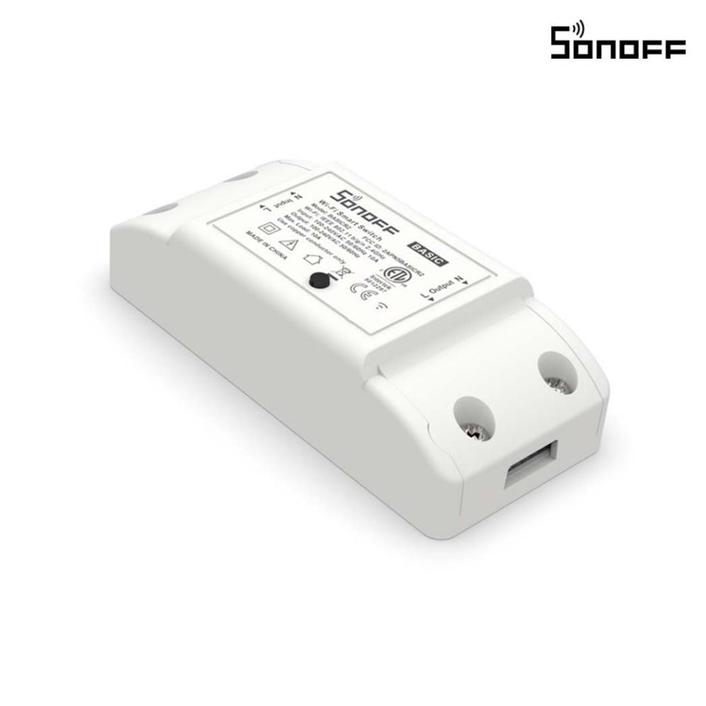 Sonoff Smart Switch Basic R4 Smart Breaker Wireless 10A Smart Breaker Pintar Wifi Smart Home