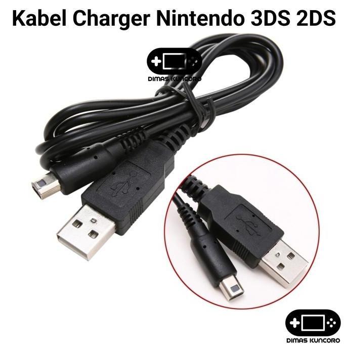 Kabel Charger Nintendo 3DS 2DS charging cable usb nintendo new 3ds 2ds ds i dsi ndsi xl ll